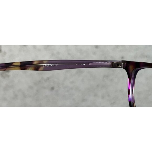 OGI HERITAGE 7162 2010 Round Purple Tortoise Pearl Eyeglasses Frames 47-17-135 - Picture 7 of 8